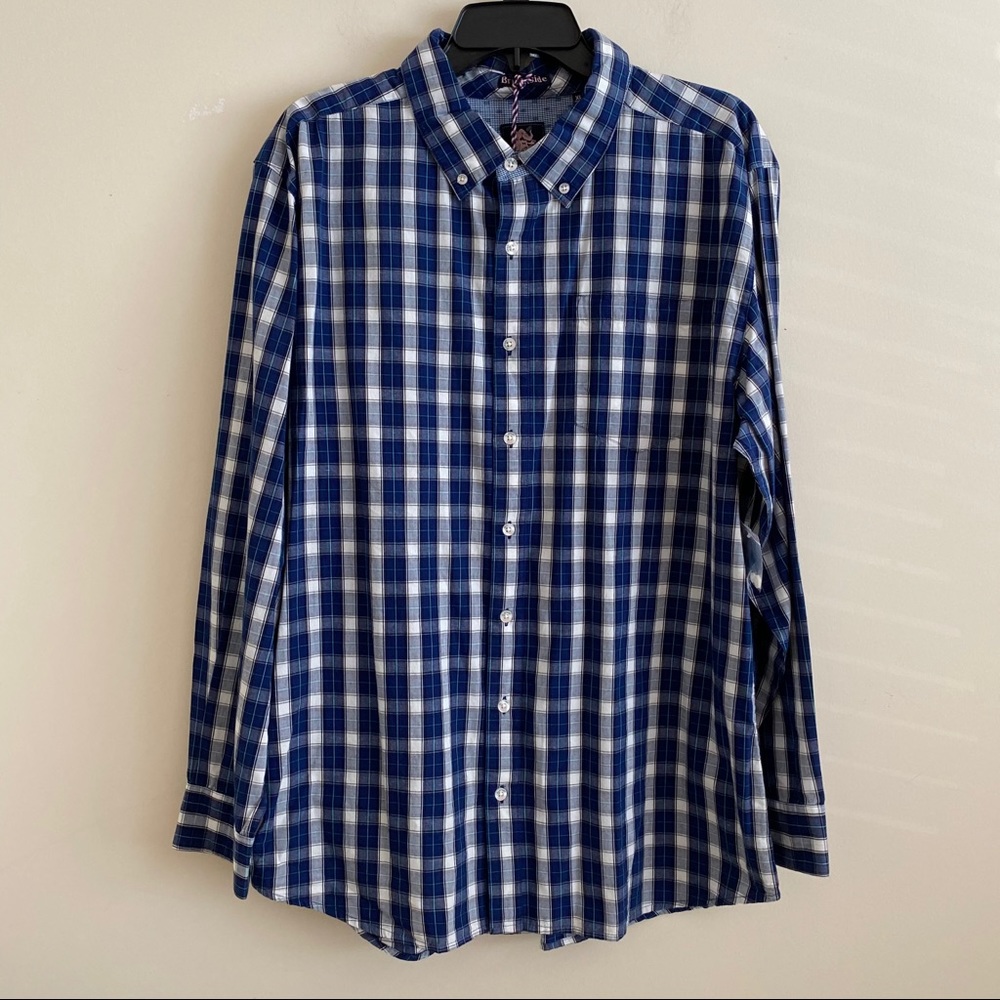 Olefant Men’s Marine Color Button Down Shirt